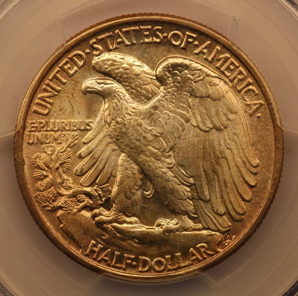 1940 Walking Liberty Half Dollar PCGS MS65