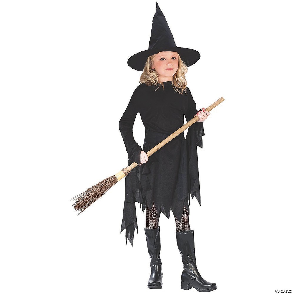 Fun World Witchy Witch Costume, Medium 8-10, Multicolor