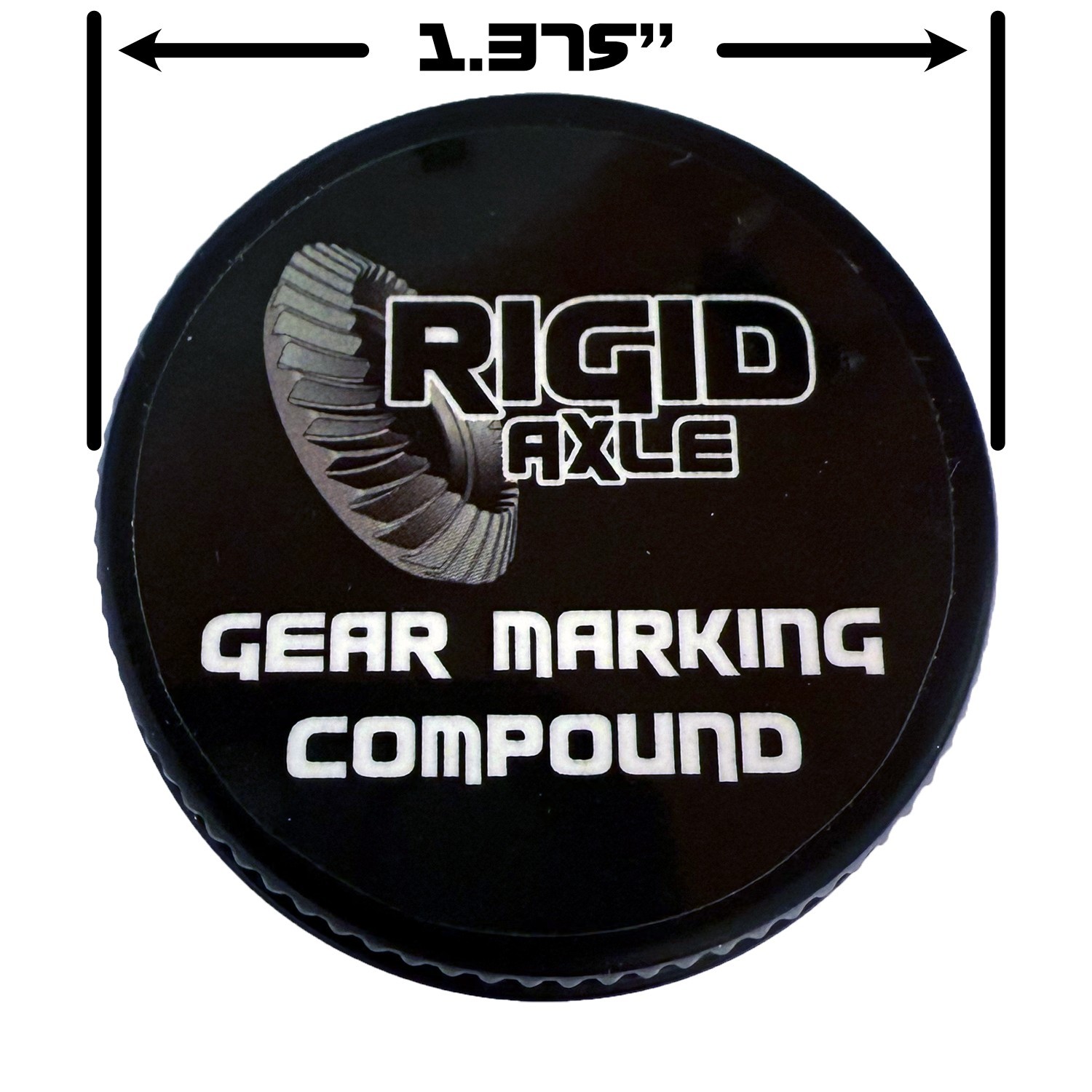 Rigid Axle Gear Marking Compound - 1/4 oz Tin for Ring and Pinion Installation