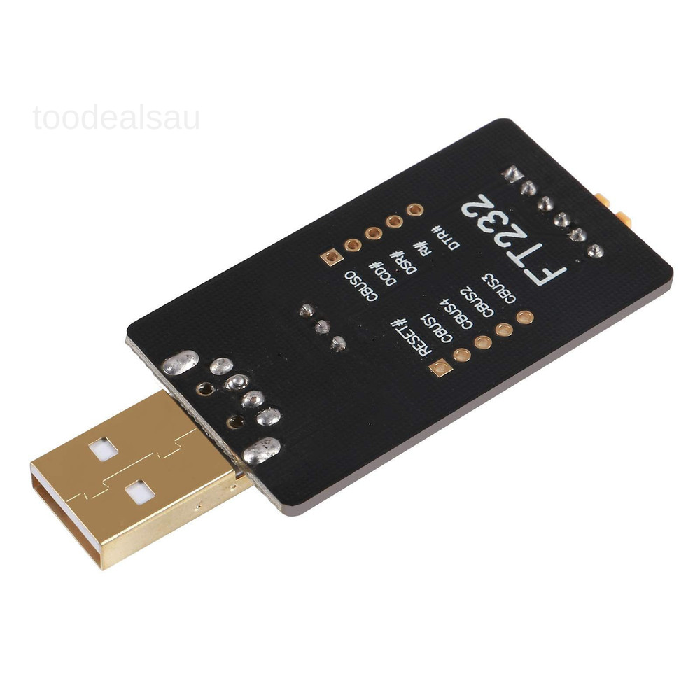 FT232RL USB to TTL Adapter for Development Projects, Serial black