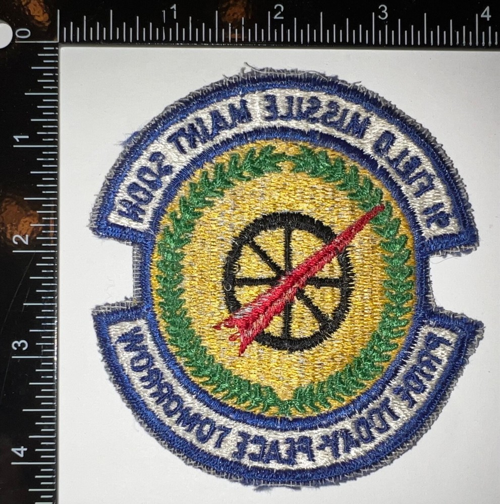 USAF US Air Force 91st Field Missile Maintenance Squadron Patch