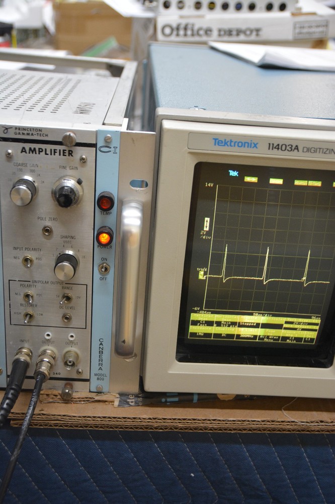 PGT, PRINCETON GAMMA TECH MODEL 340 SPECTROSCOPY AMPLIFIER NIM MODULE, TESTED