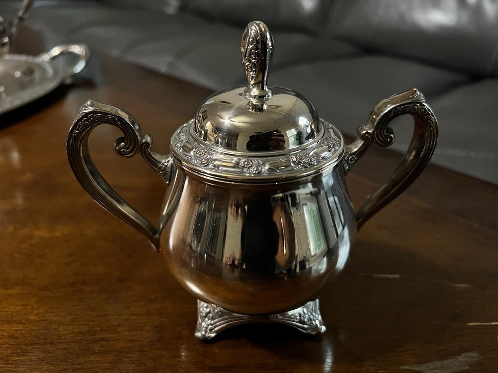 Vintage 4 Piece Silver Plated Mix N Match Tea Set