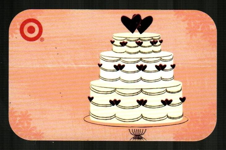 TARGET Wedding Cake ( 2008 ) Gift Card ( $0 )