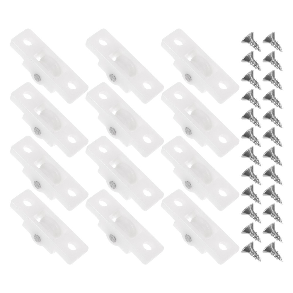 12 Pcs Upright Freezer Rollers Fridge Glides Display Case Casters