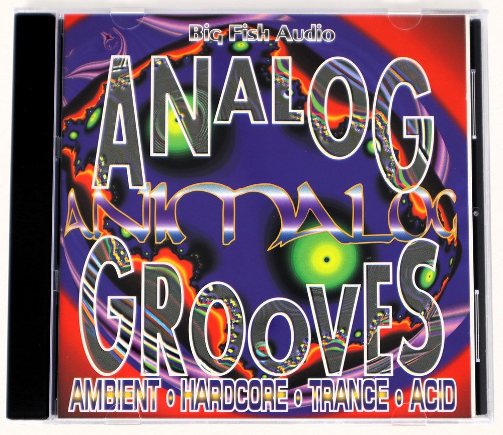 Big Fish Audio Analog Grooves Sample Library/Sound Library/Sampling CD