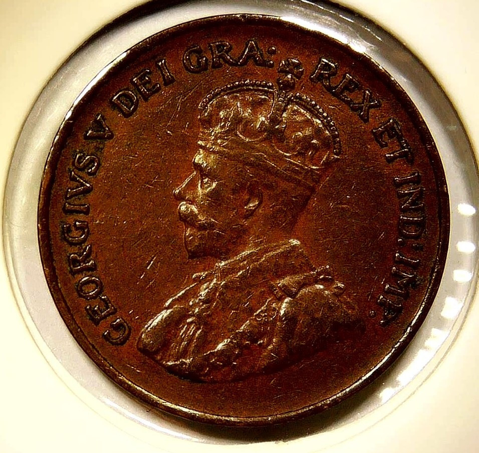 1933 Canada Small Cent King George V