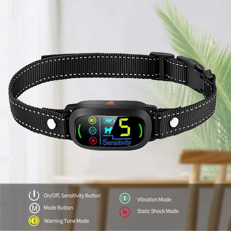 Smart Automatic Anti bark Dog Collar Intelligent Waterproof Barking Terminator