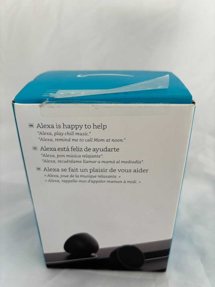 AMAZON ECHO POP SPEAKER ~ C2H4R9 ~ Black, New Open Box
