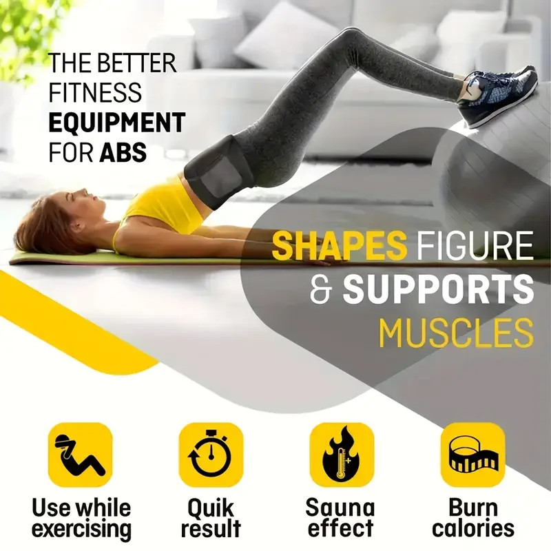 Slimming Waist Trainer & Trimmer Belt Lower Belly Fat Sweat Band Men & Women USA