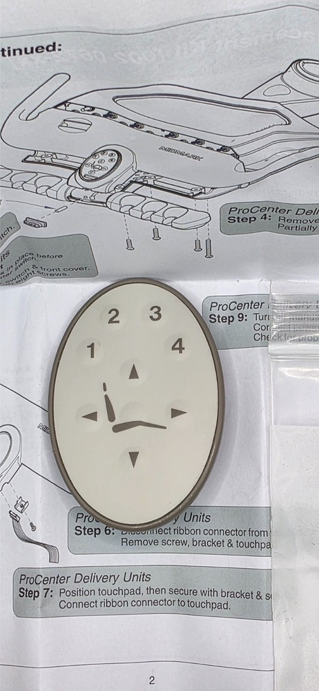 Midmark Touch Pad  Part# 002-0672-01