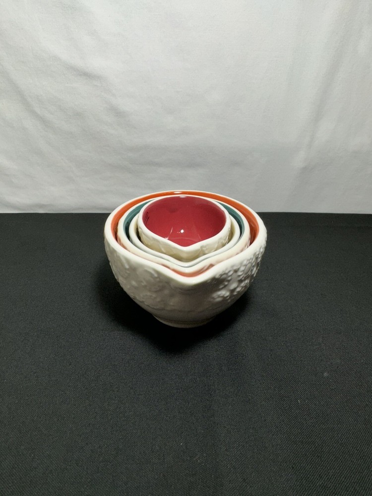 Threshold 4 Nesting Measuring Cups With Pour Spout Stoneware