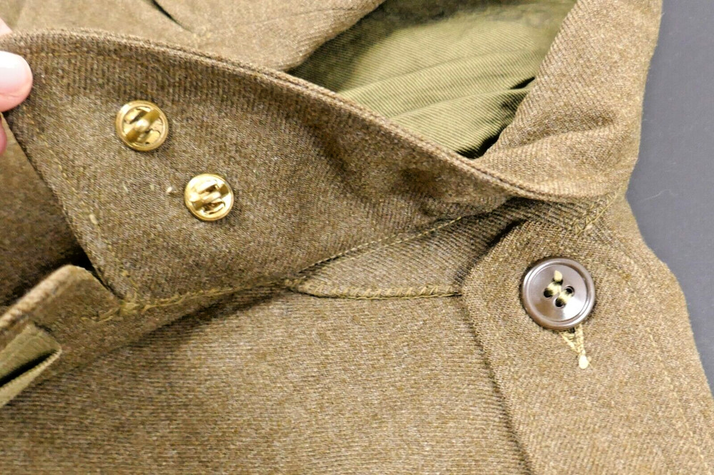 US Air Force Post-WWII IKE Jacket German Made Patch Ribbon