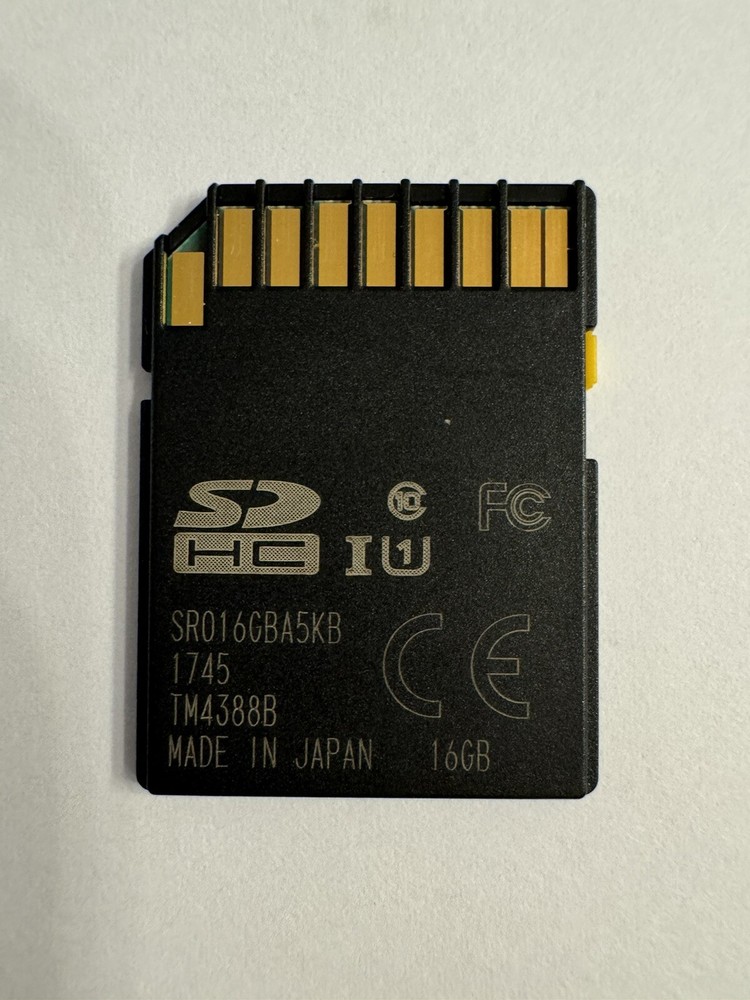 2018 2019 Navigation SD MEMORY CARD MAP 25920- 9HU0B