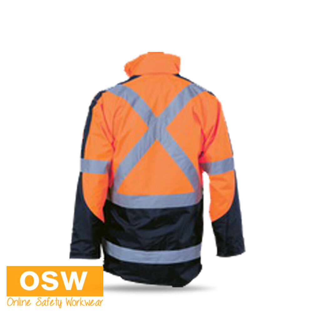 X - Back 2 Tone Contrast Jacket Outer Jacket & Inner Vest Can Be Sold Separately