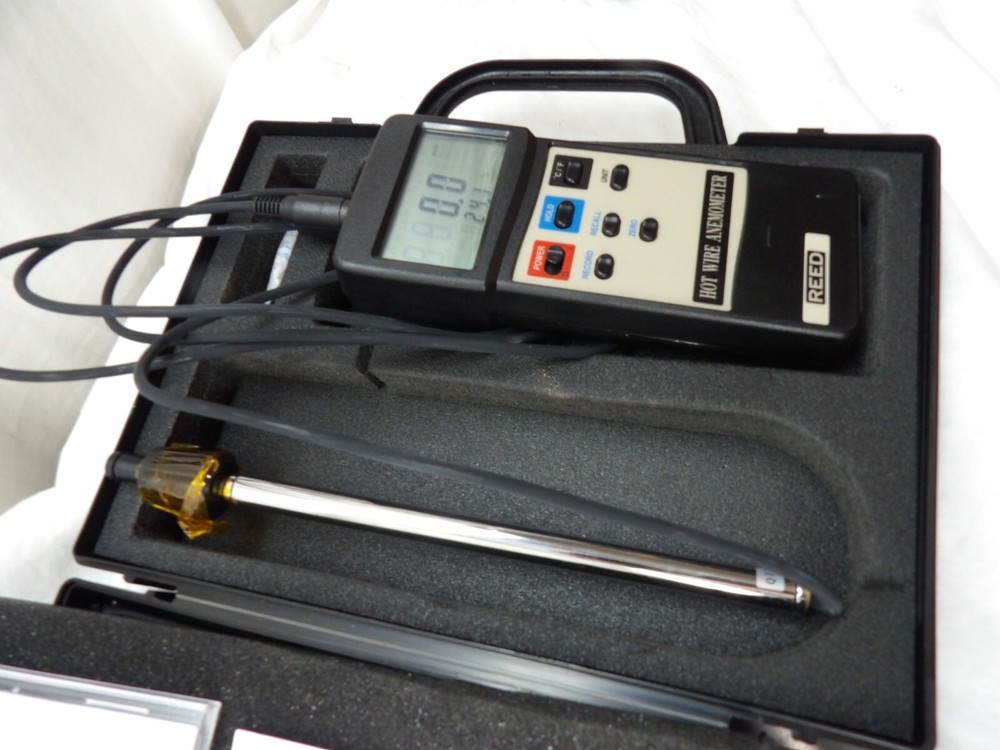 Reed Hot Wire Anemometer with SW-U801-WIN Software