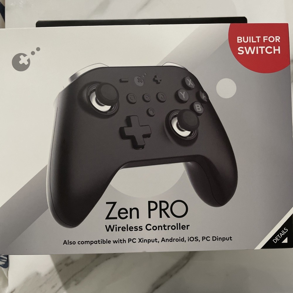 ZEN PRO Wireless Gaming Controller - Black New Switch PC XINPUT Android, IOS