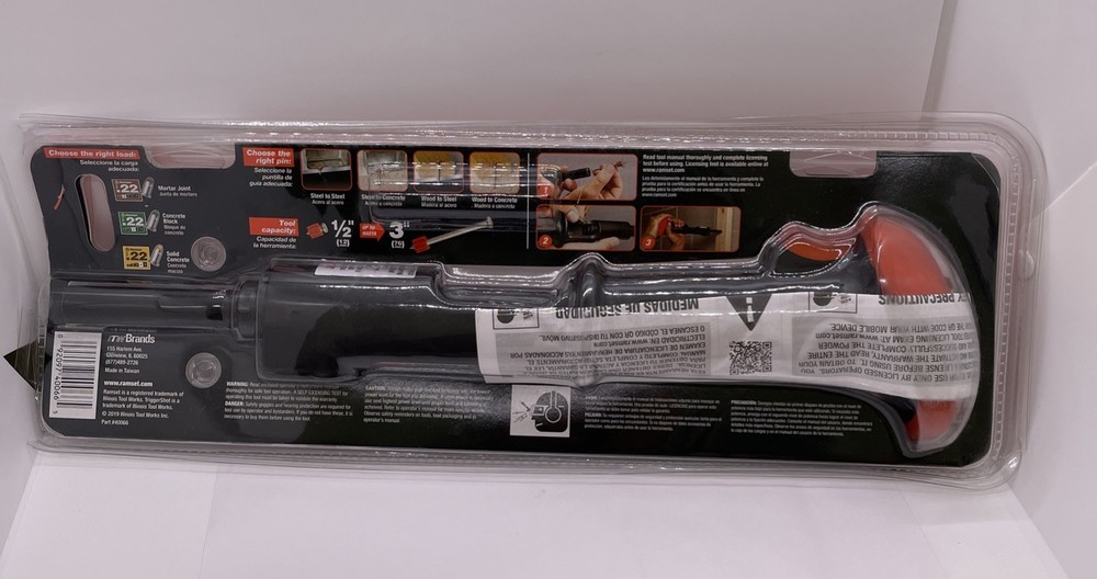 Ramset 40066 Trigger Activated .22 Caliber Powder Actuated Tool, Good Condition