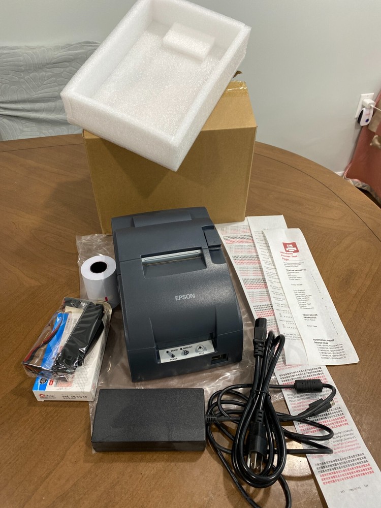 EPSON TM-U220B  Ethernet KITCHEN RECEIPT POS PRINTER WITH UB-E03 Interface Card