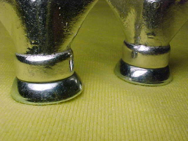 4 NOS Vintage Bicycle Wing Axle Nuts