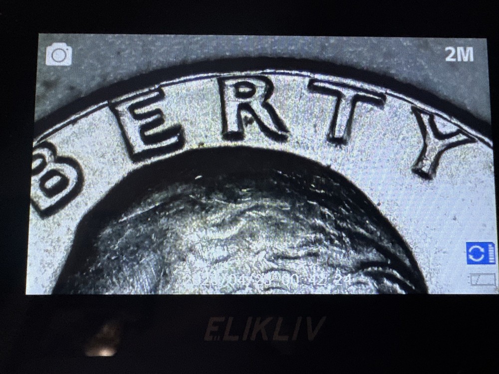 1982 D Quarter Errors In Cod We Trust' VF Condition Rim Errors Off Center Nice!