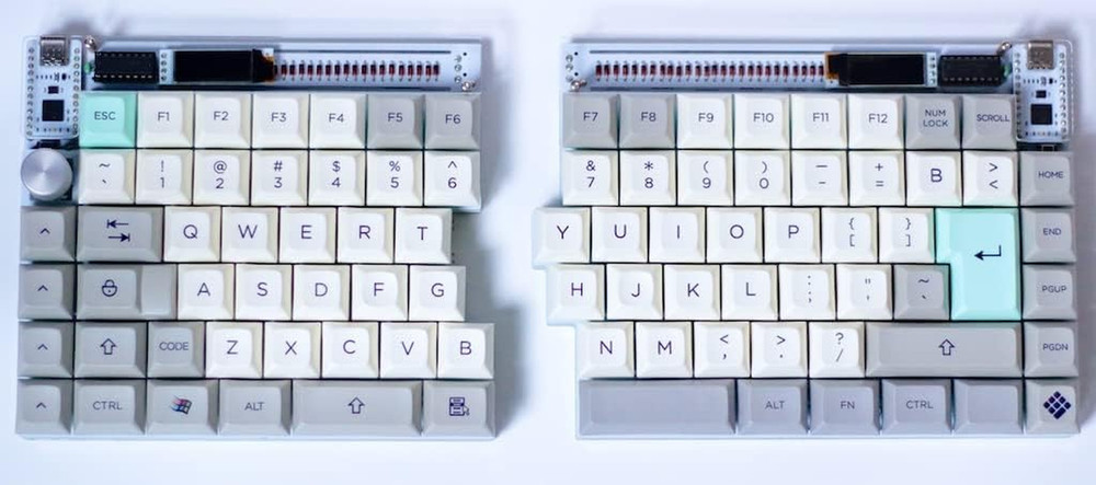 SNAP 75% Mechanical Keyboard Kit (White)