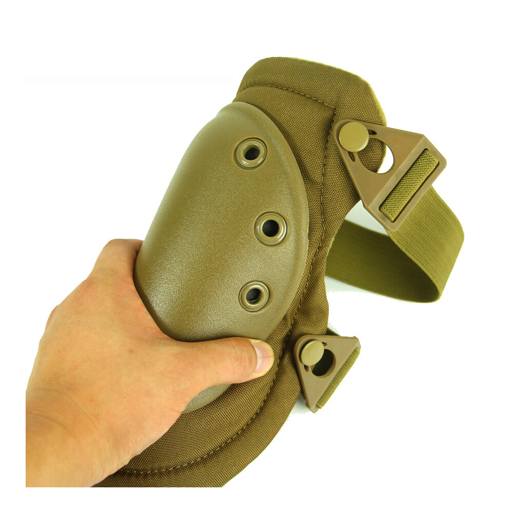 Military Tactical Combat Knee Pad Elbow Pad Set Outdoor Sports Safety Guard Gear