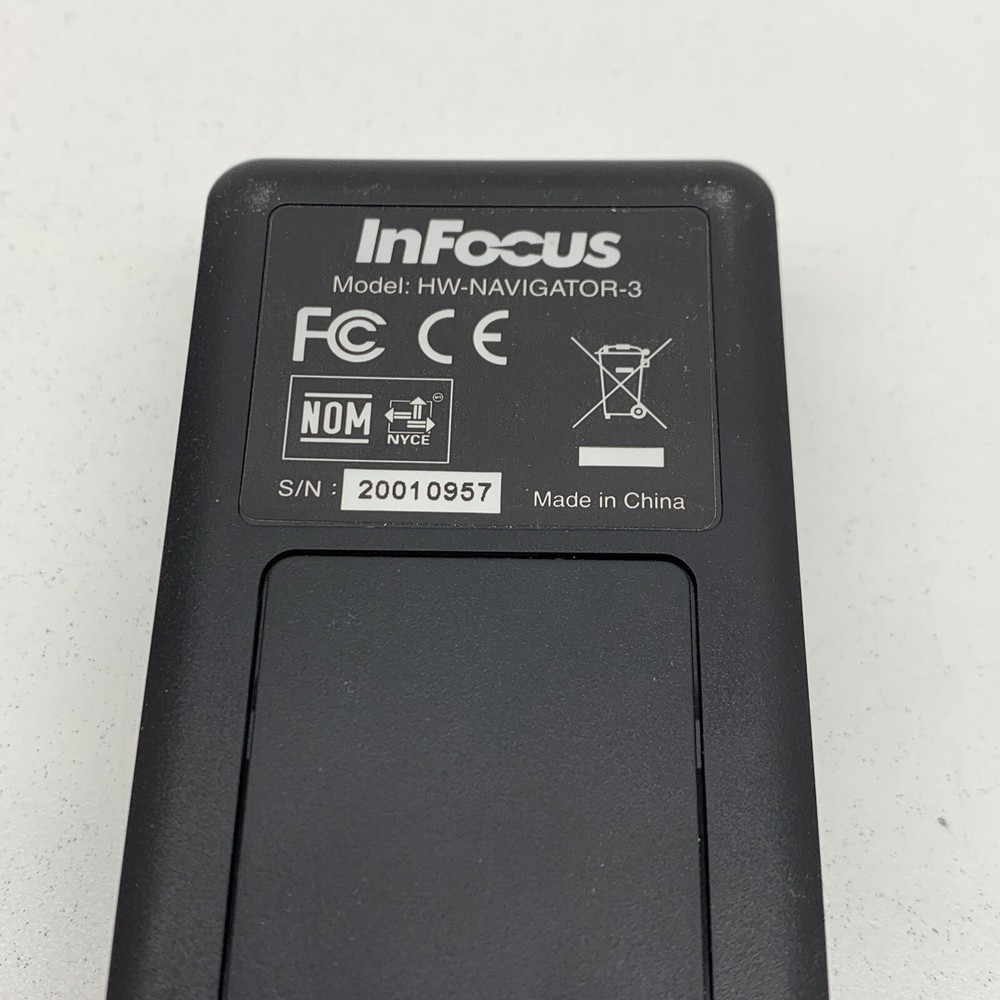 InFocus HW-NAVIGATOR-3 Projector Remote Control
