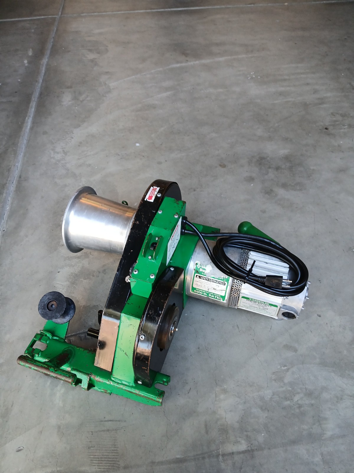 Greenlee 6001 6500 lbs Super Tugger Cable Puller