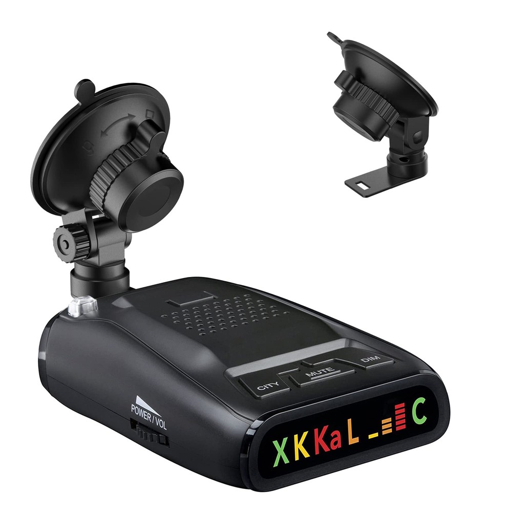 Radar Detector Suction Cup Mount for Windshield and Dashboard Installation