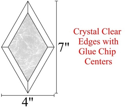 4x7 Diamond Bevels - GLUE CHIP (5)