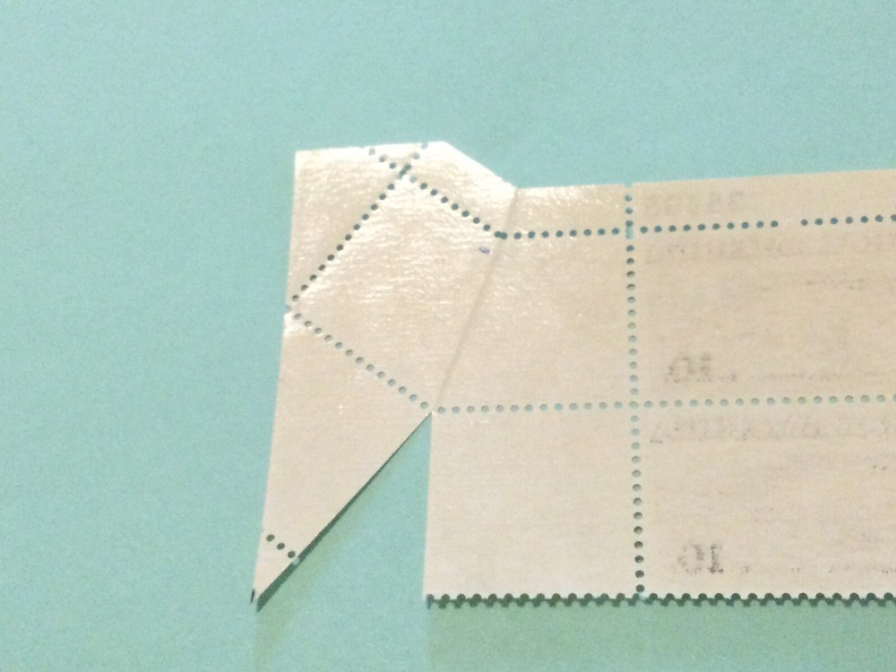 Scott # 1505 “Fold Over Stamp Error” GEM MNH