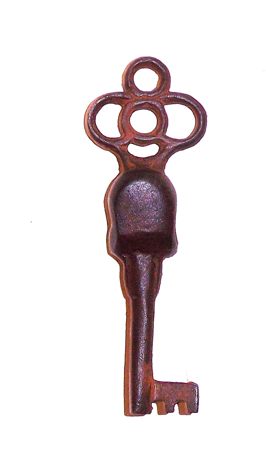 Victorian Skull Key Vintage Antique Style Cast Iron Skeleton Key