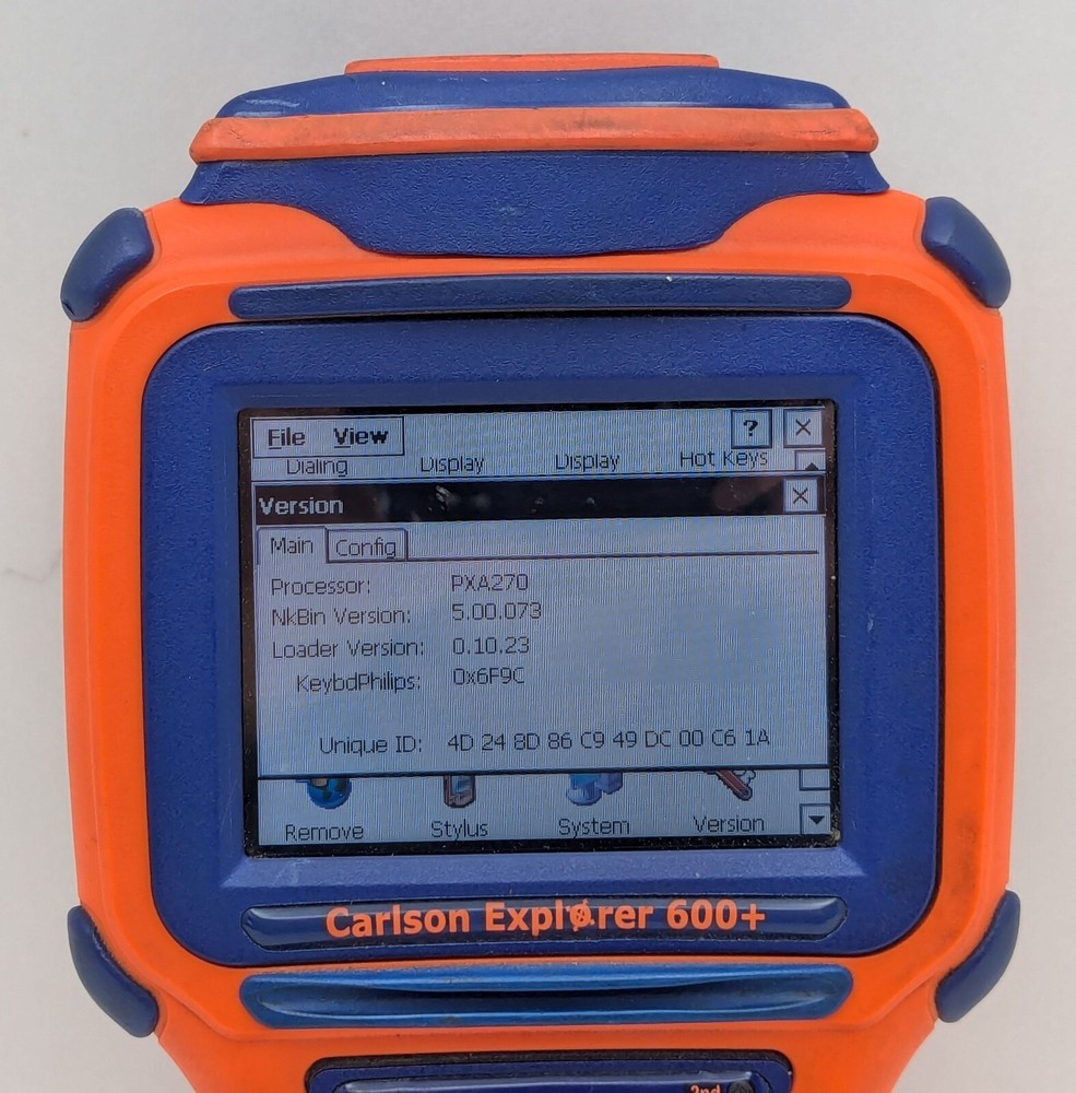 Carlson Explorer Model 600+ Rugged Data Collector SurvCE Software w/ Case Bundle