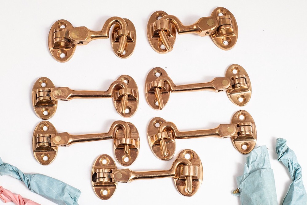 Solid Cast Brass Latches