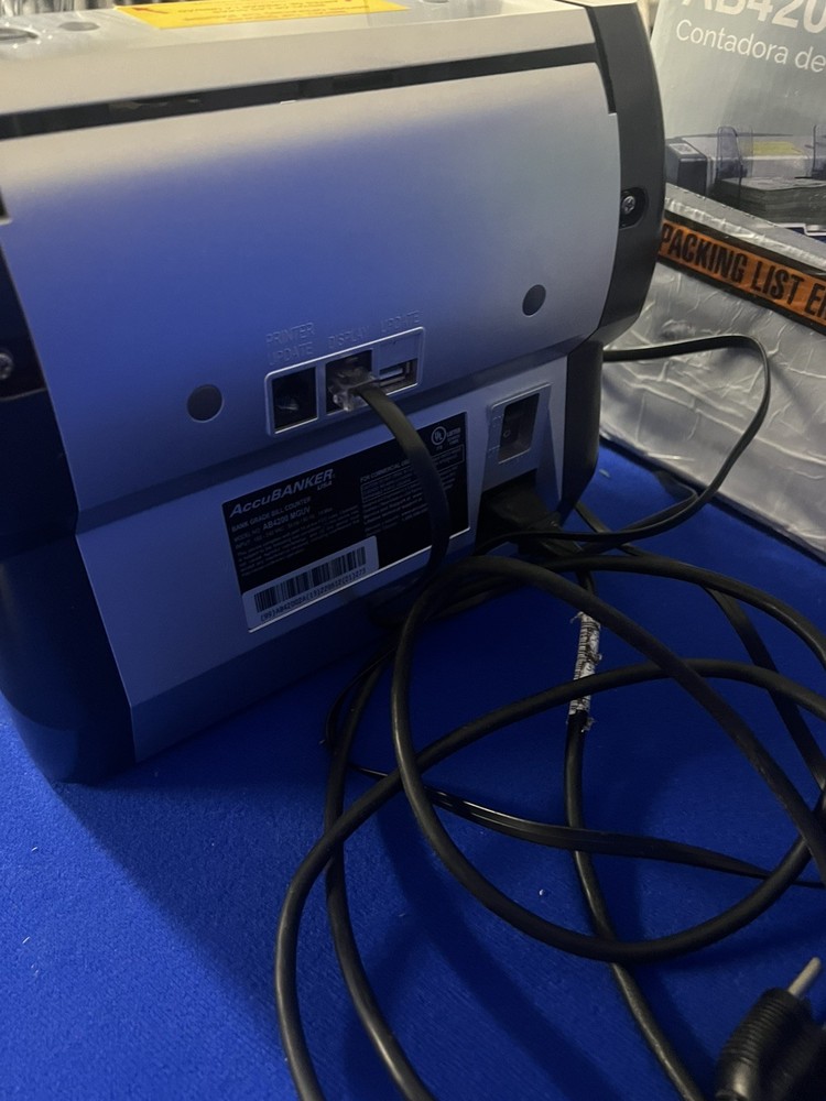 AccuBanker AB4200 Basic Bank Grade Bill Counter READ