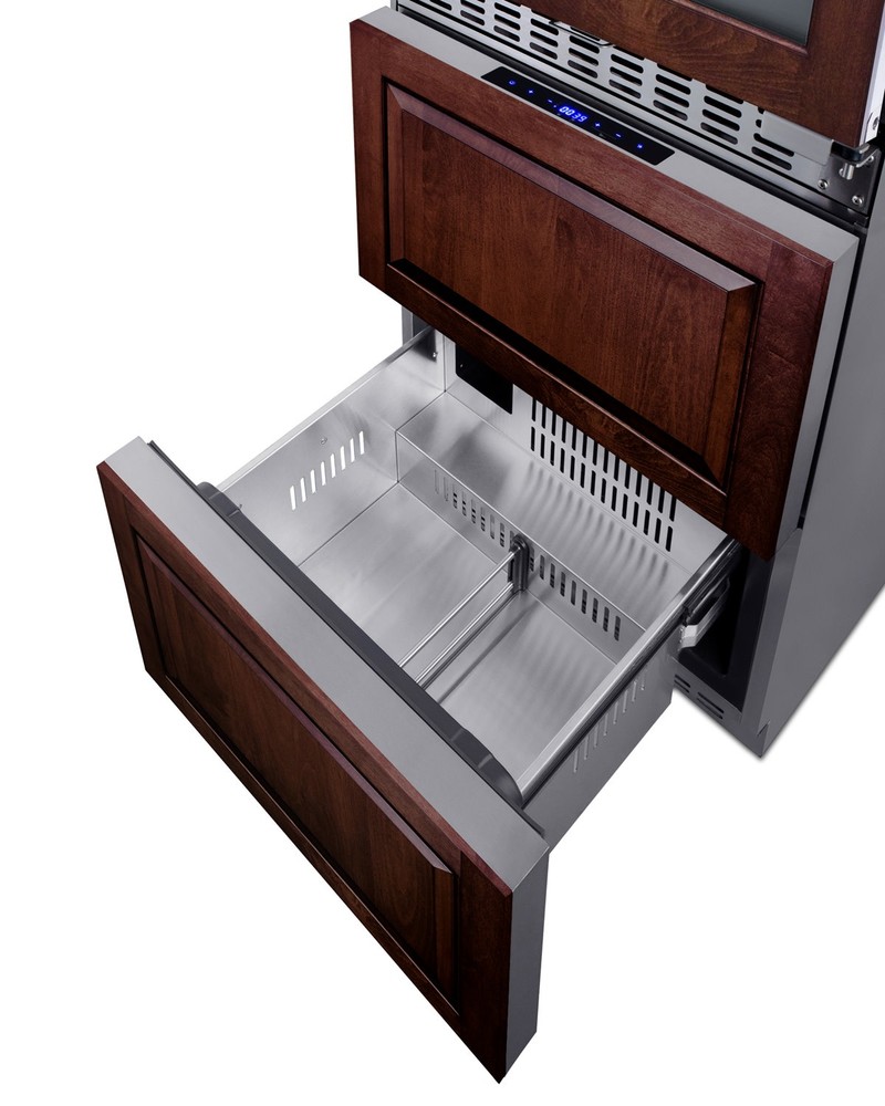 Summit SWCDRF24PNR 24"W 46 Bottle Capacity - Panel Ready