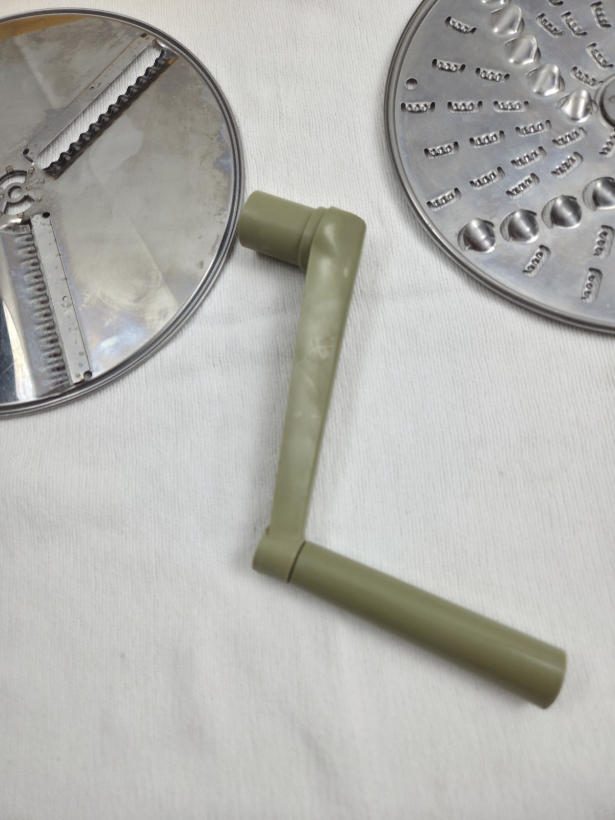 POPEIL'S Kitchen Magician Parts Disk Sides A,B,C &D Handle Guards Vintage 1970