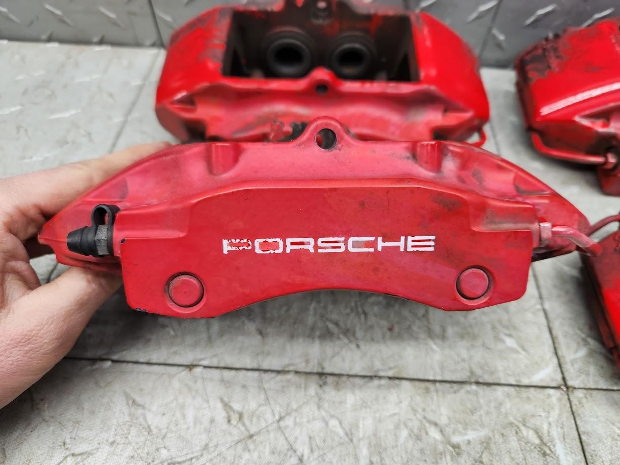 2000-2012 Porsche Boxster S 986 Brembo Brake Caliper SET Red *BARE* 97k OEM