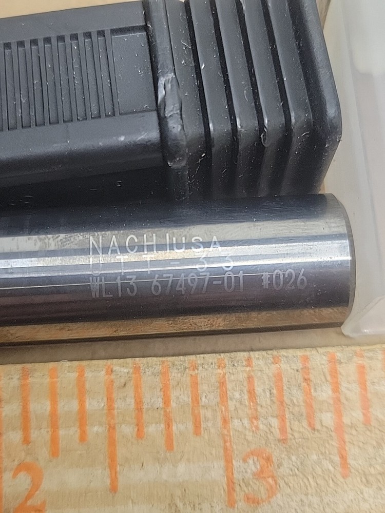 Nachi UTT-33 Thread Mill Drill Bit Solid Carbide 5.848 WL13 67497-01 #026 5fl