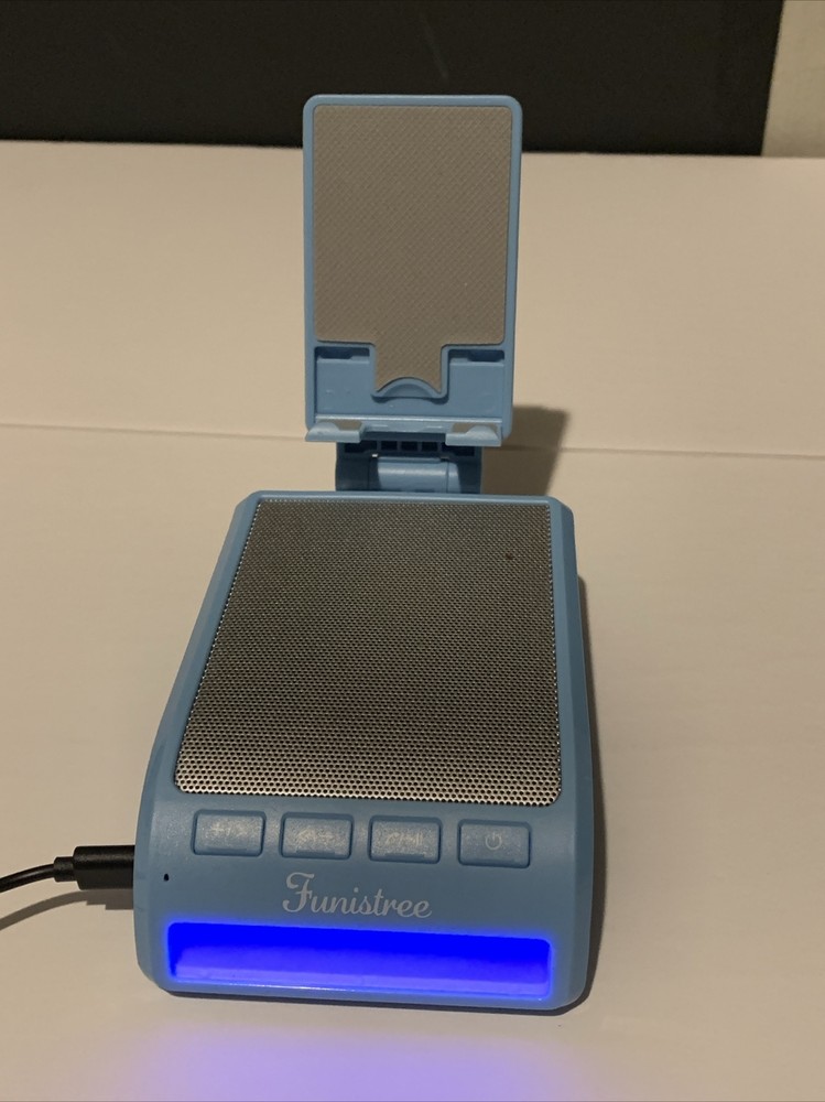 Funistree Cell Phone Stand with Wireless Bluetooth Speaker