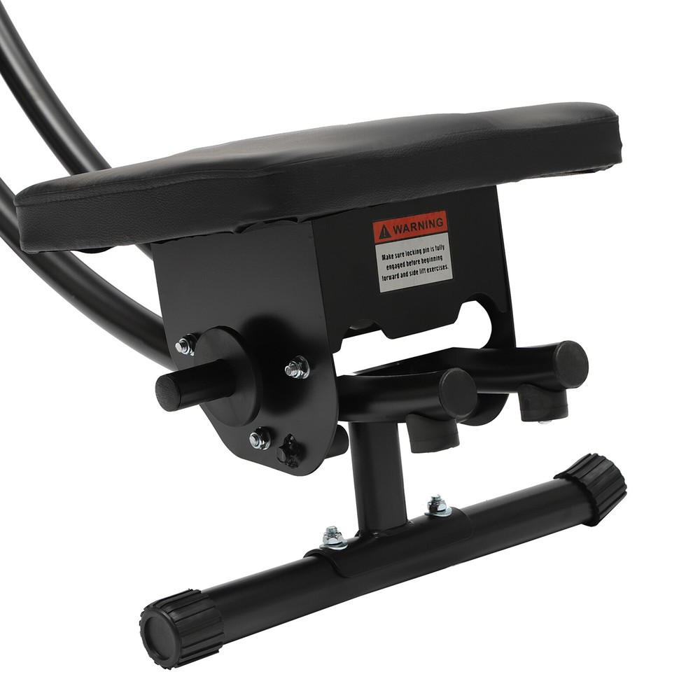 Abdominal Crunch Core Abdominal Workout Ab Trainer Machine Coaster For Home/Gym~