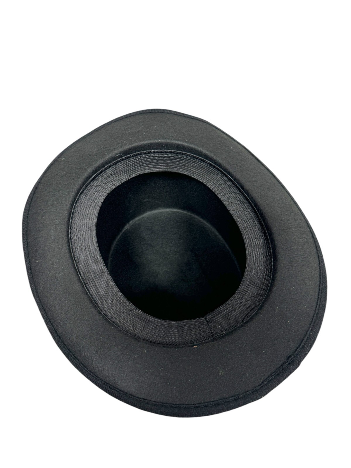 ROCK STAR PLAIN TOP HAT CONCHO LEATHER BAND VICTORIAN MAD HATTER USA MADE