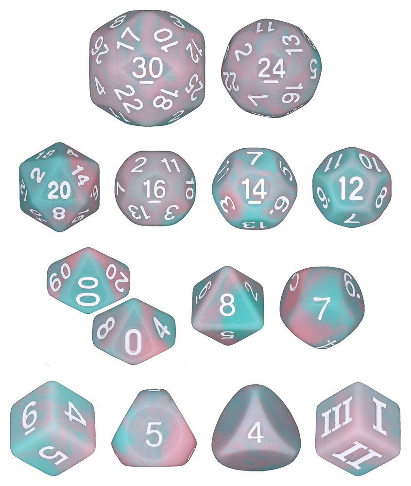 Specialty 14 Unusual DCC Dice Set - Spell-ward Candy