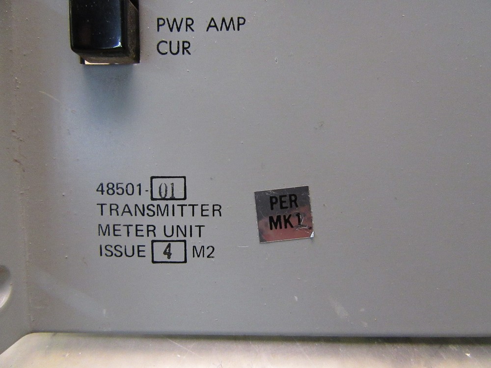 vintage lenkurt 48501-01 transmitter meter unit issue 4 m2 [2*V-9]
