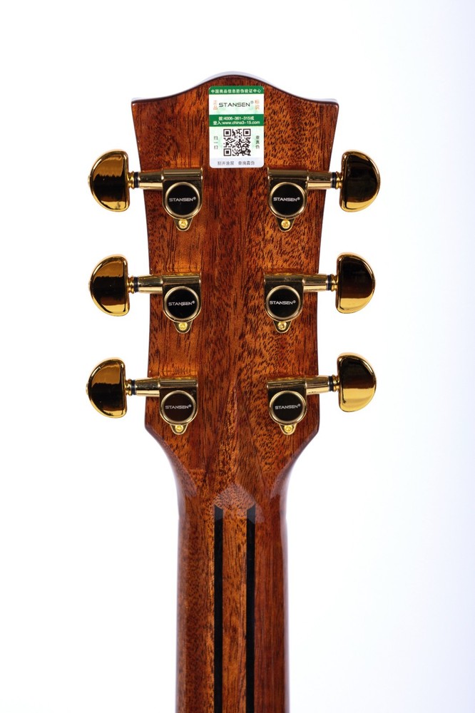 STANSEN T-920C high-quality acoustic guitar, solid spruce top