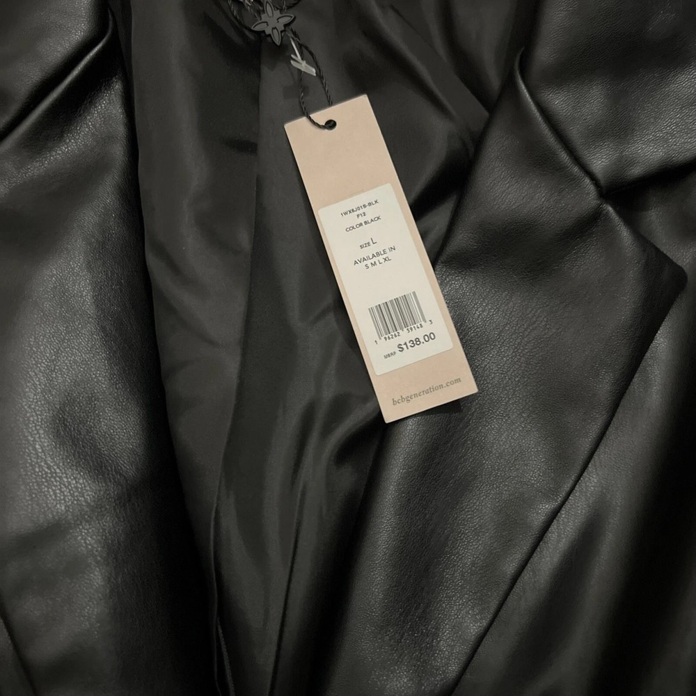 BCBG Generation Black Blazer Large $138