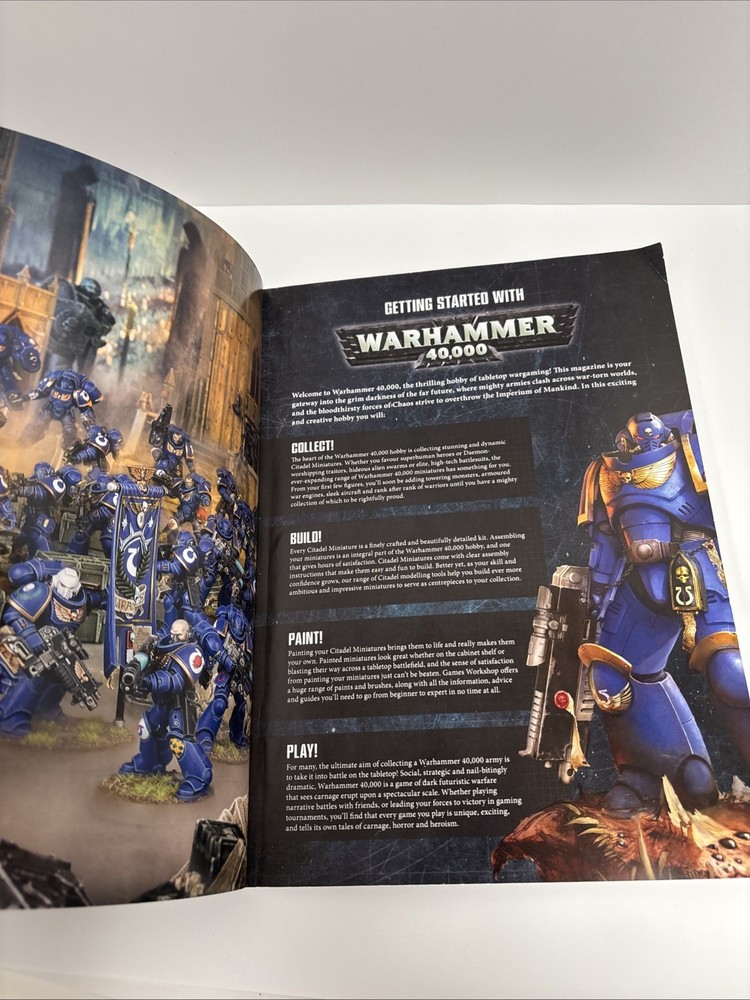 Warhammer 40k Games Workshop Getting Started Codex Manual | Special Edition 2017