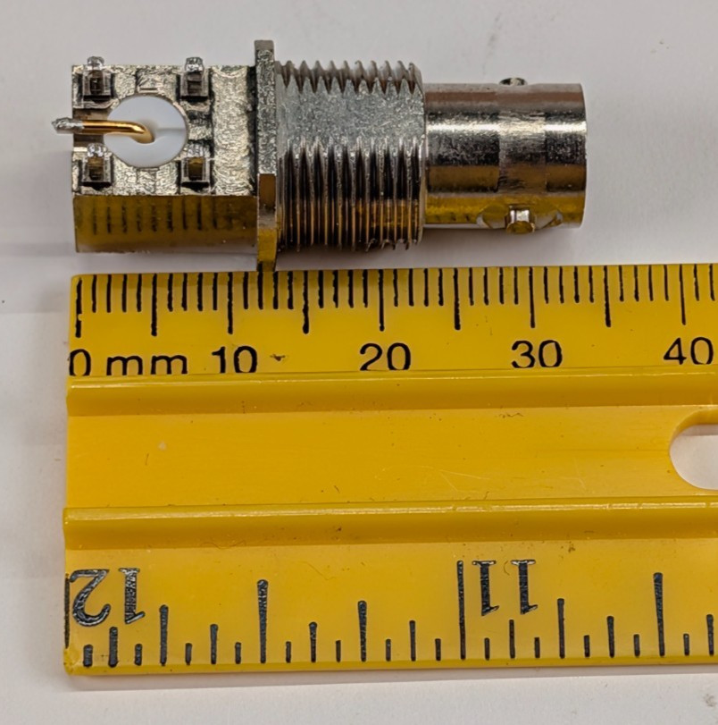 BNC SDI Surface Mount Bulkhead Connector Blackmagic Web Presenter OEM