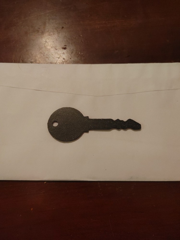 Key, USPS Rotary Counter Lock, Replacement For Antique